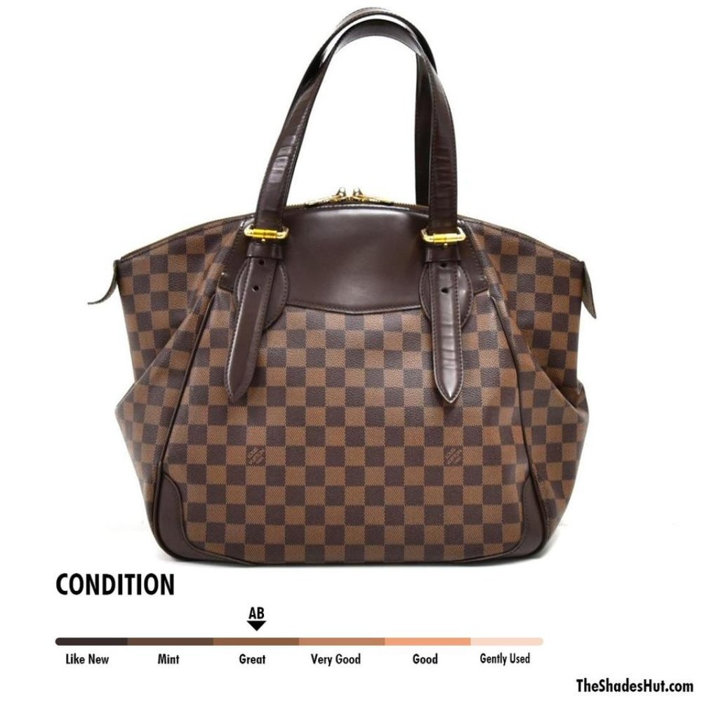 Louis Vuitton Verona GM Ebene Damier Canvas Bag